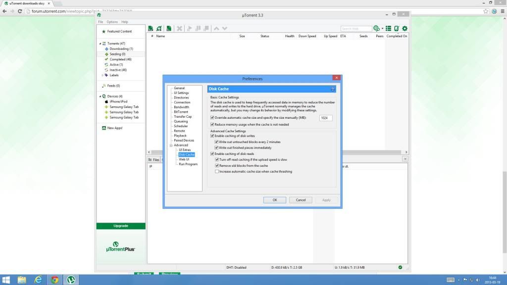 Error Write To Disk Access Utorrent