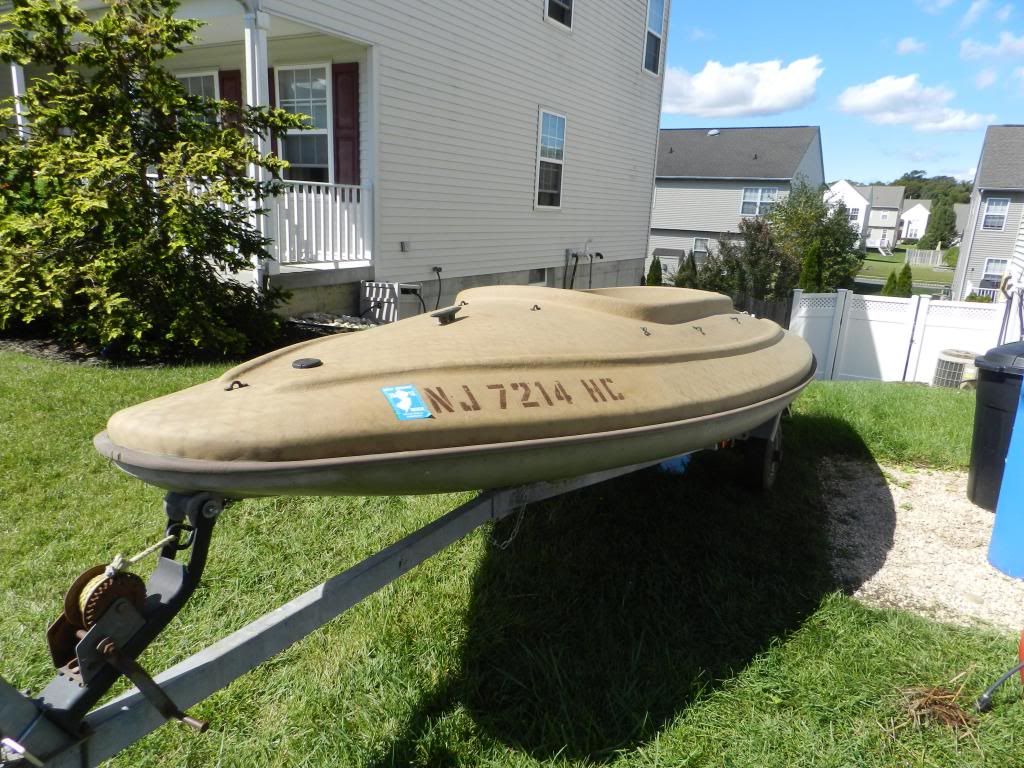 Southbay sneakbox duck boat for sale w 9.9 Merc