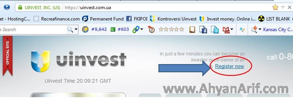 caradaftarUInvest Cara Mendaftar di Uinvest