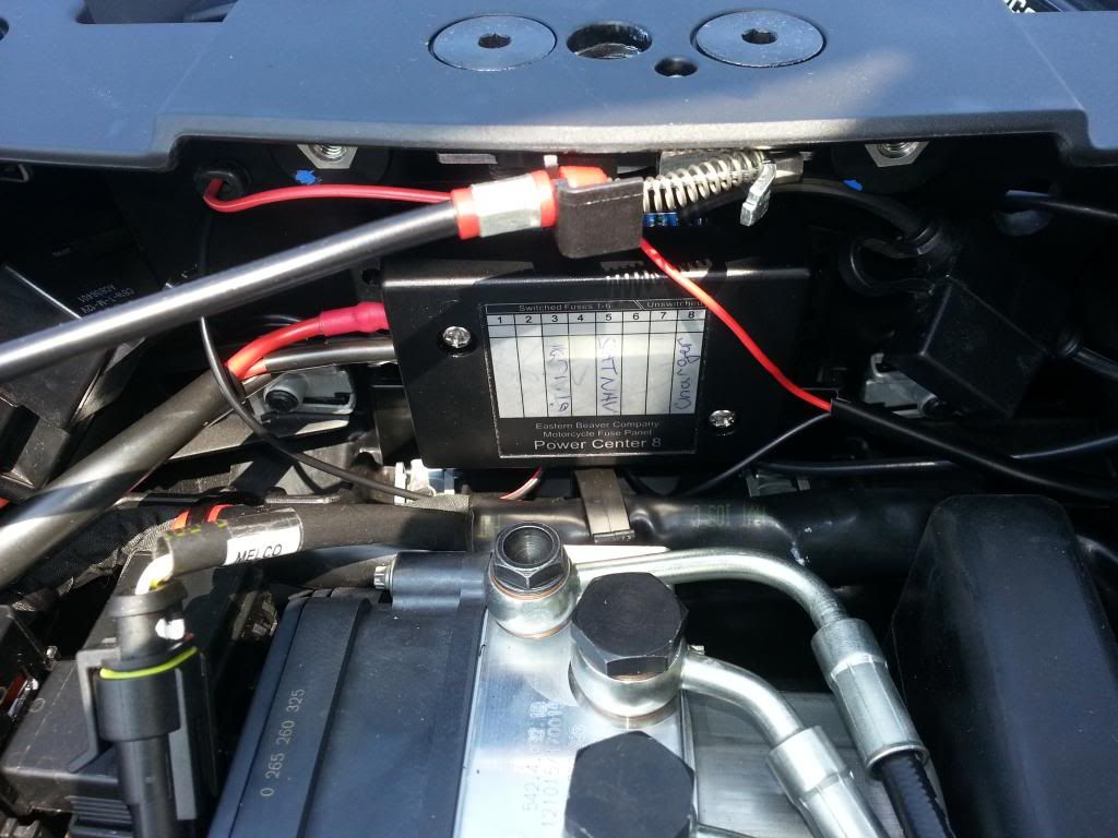 Auxiliary Power / Fuse Panel location Ducati Forum