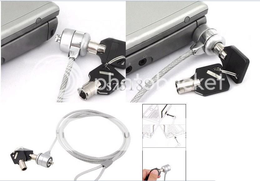 Shop Key Security Lock For Laptop Notebook Alloy Cable Computer PC with ...