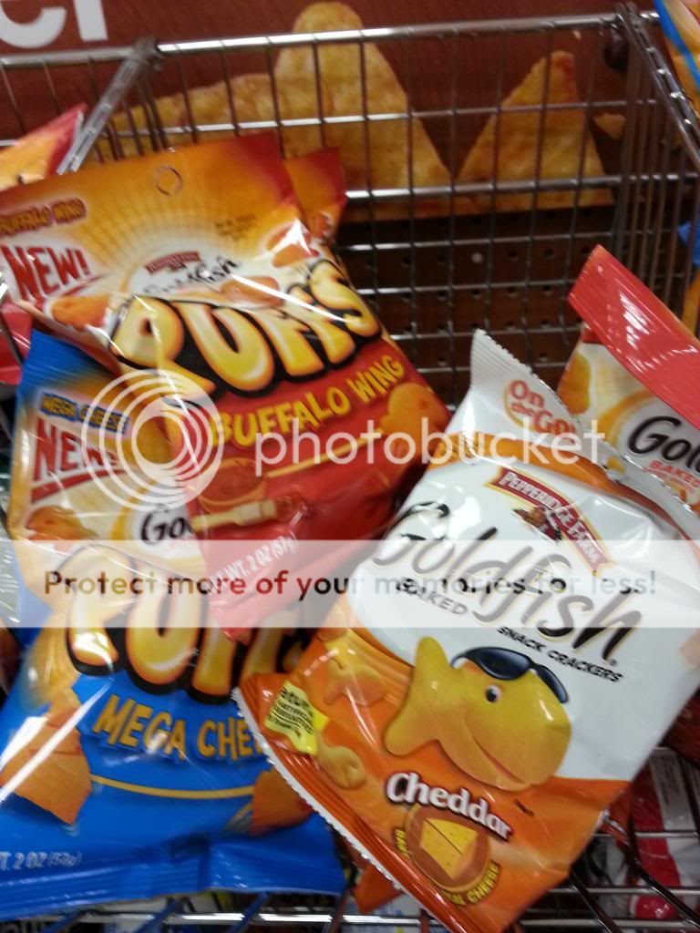 Goldfish Puffs- Great Snacks for Teens